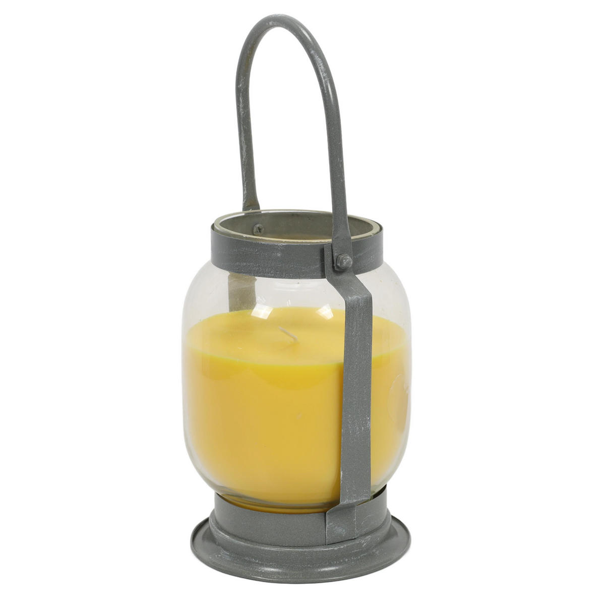ANTI-MÜCKEN-KERZE Laterne 13,2/18,5/20 cm - Transparent, Paraffin (20cm) - Atmosphera Createur d´interieur