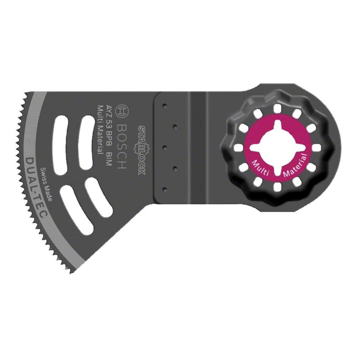BOSCH AYZ 53 BPB Dual Tec Sägeblatt BIM 53 x 40 mm Starlock ( 2608664205 ) - Multicolor, Kunststoff (10.2/53/2.1cm) - Bosch Professional