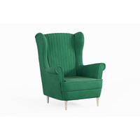 OHRENSESSEL - Sessel Comfy - Grün - Grün, Holzwerkstoff (83/103/95cm) - Möblo