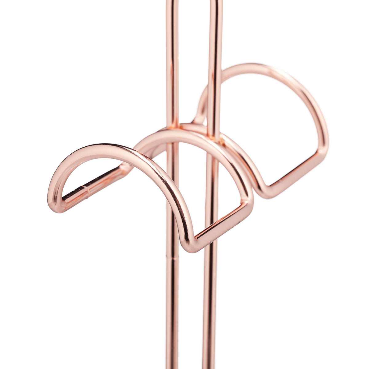 VEŠIAK na tašky - medená, kov (4.5cm) - Relaxdays