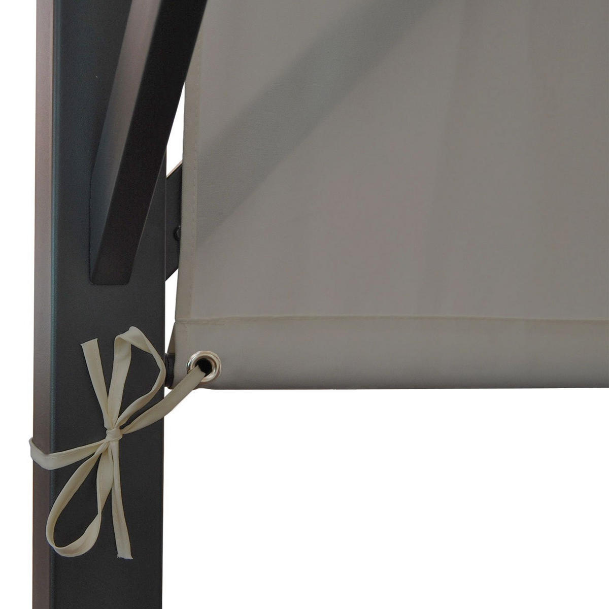 PERGOLA BEJA taupe - Taupe, Metall (305/212/405cm) - MCW