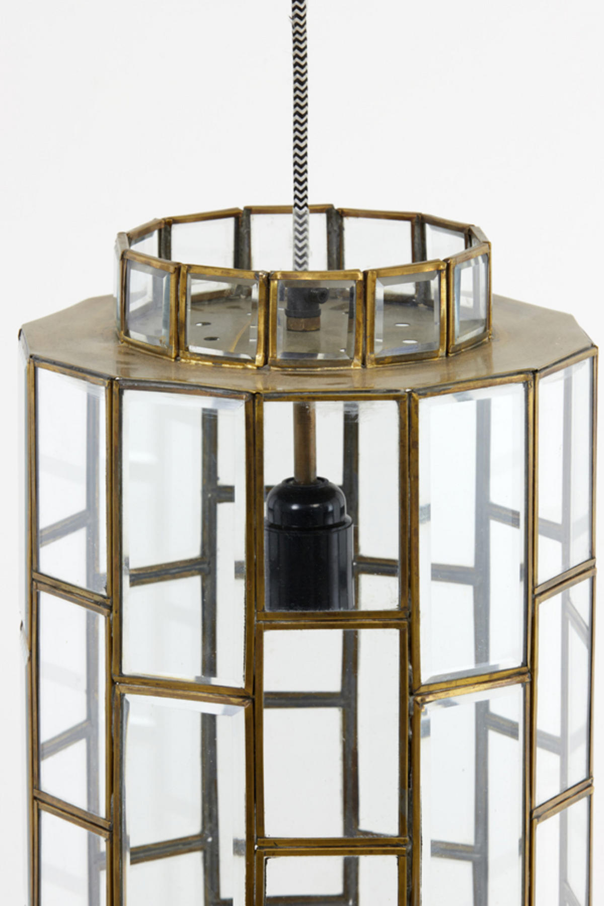 HÄNGELAMPE Søstrene Bronze Ø24/45 cm - Bronzefarben, Metall (24/24/45cm) - Light & Living