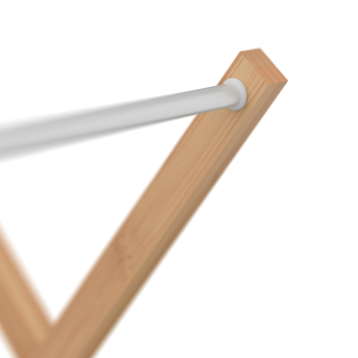 SUŠIAK na prádlo - viacfarebná, kov/drevo (71.5/45/59cm) - Relaxdays