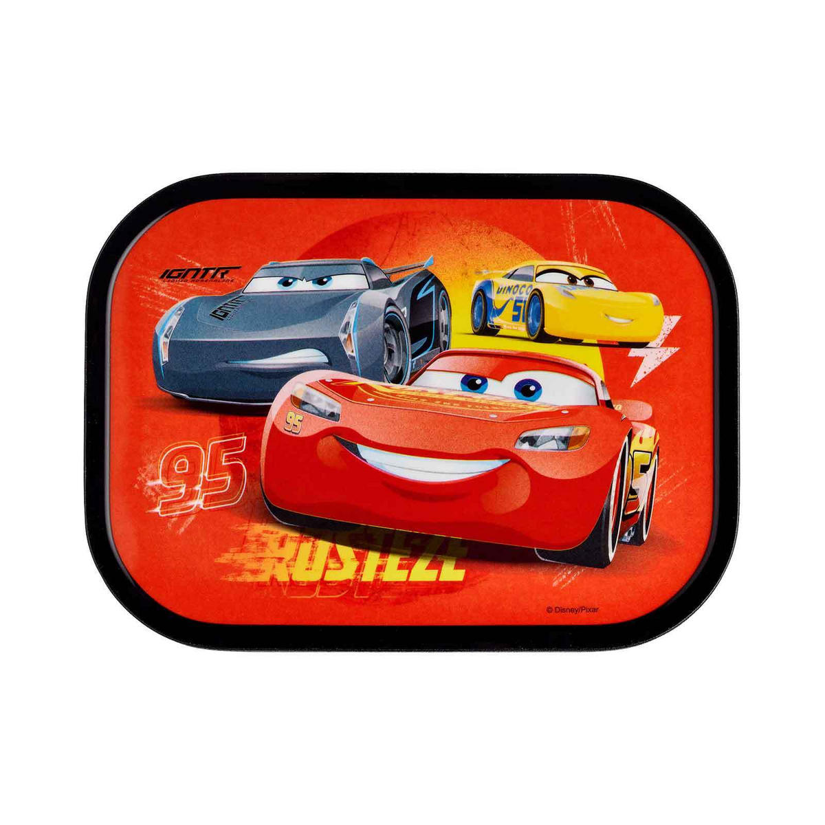 BROTDOSE Campus Cars 700 ml - Rot/Schwarz, Kunststoff (13.2/6.1/17.8cm) - Mepal