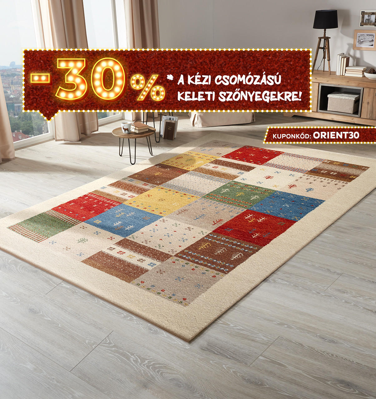 2025.08.21.- 08.24.között 30% kedvezményt adunk a kézi csomózású keleti szőnyegekre áruházainkban és online az ORIENT30 kuponkóddal. További információkért kattintson a „Kivételek és részletek” linkre.