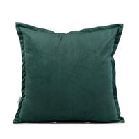KOPFKISSENBEZUG Nantu grün 45/45 cm - Grün, Textil (45/45cm) - Homla