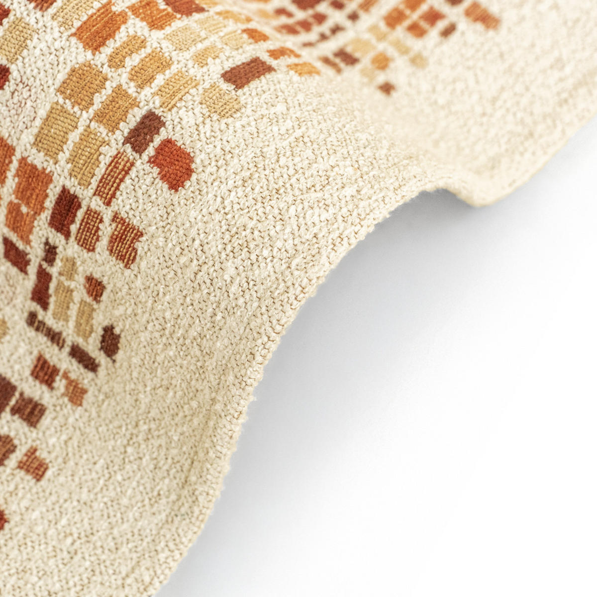 PREPROGA Cubik Pumpkin 240/340 cm - oranžna, umetna masa/tekstil (240/340cm) - Louis De Poortere