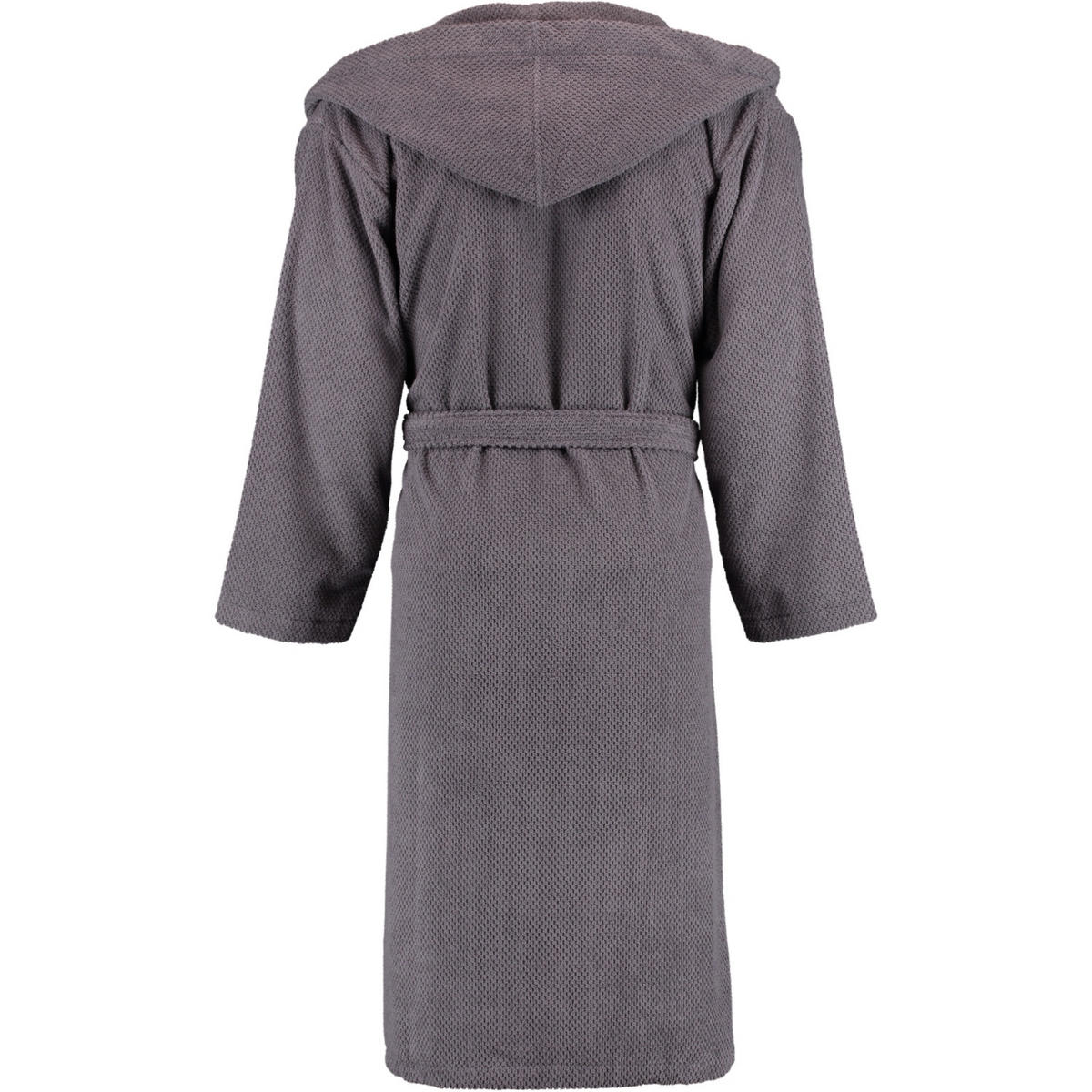 BADEMANTEL UNISEX KAPUZE BARONESSE ZINN - 02 - Grau, Textil (XLnull) - Rhomtuft