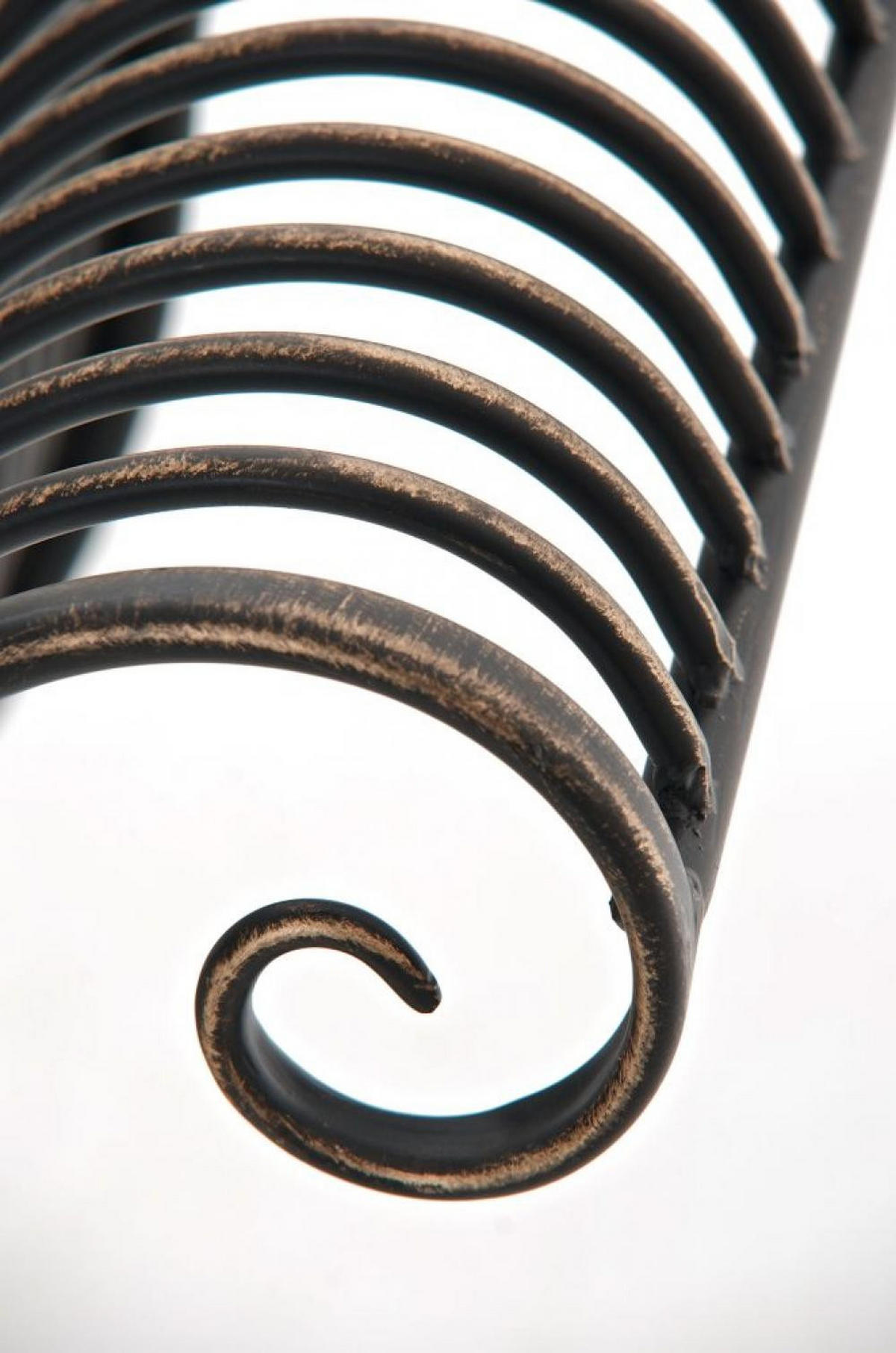 GARTENLIEGE Metall bronze - Bronzefarben, Metall (156/78/46cm) - CLP