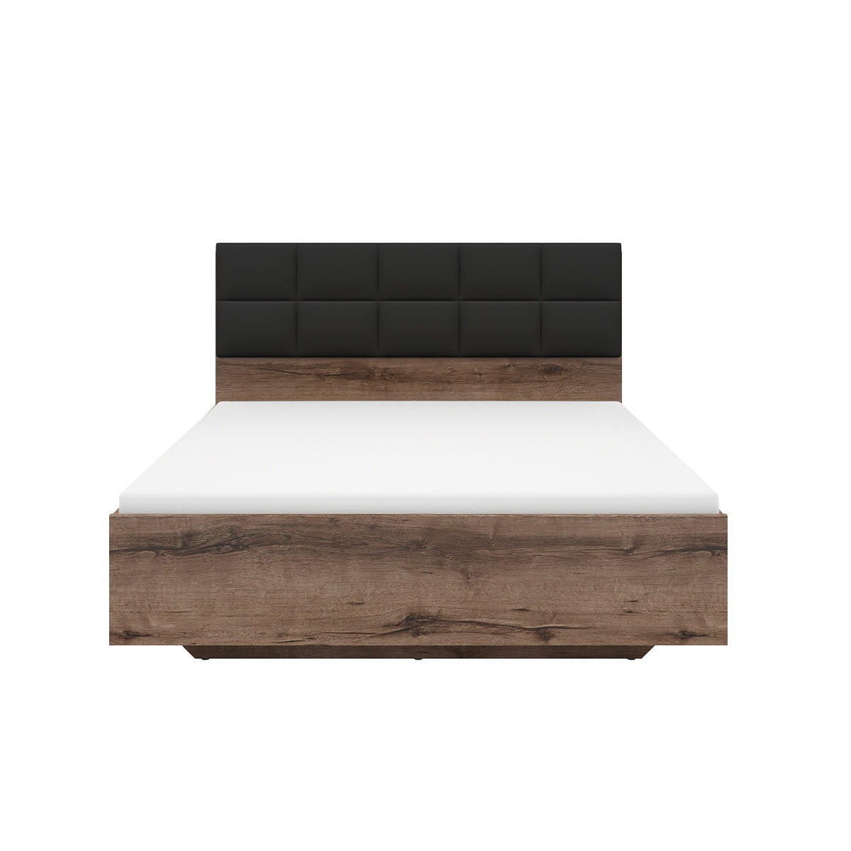 POSTELJA 140/200 Romane Les - rjava, leseni material (140/200cm) - Petits-meubles