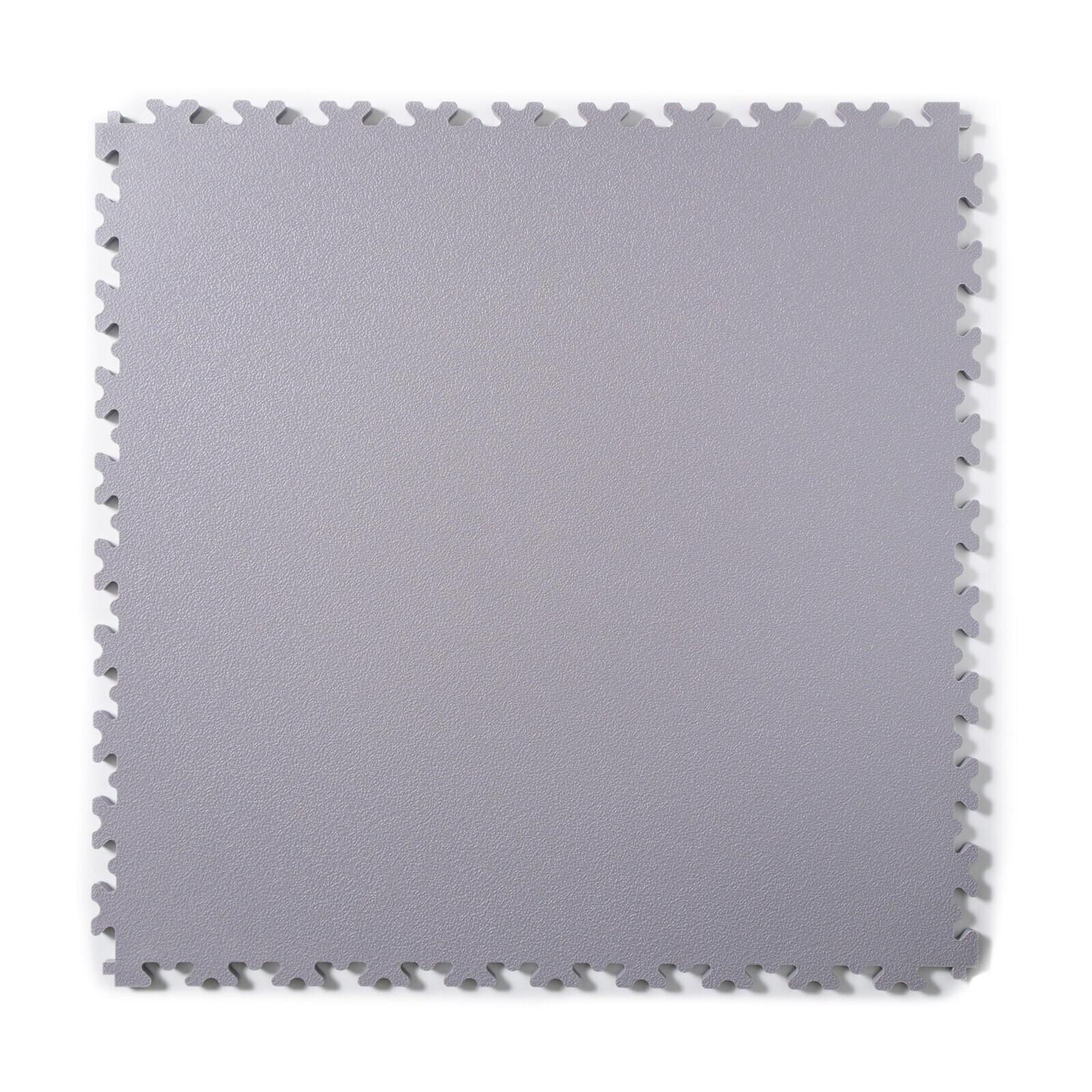 PVC-FLIESEN für Garage, Werkstatt, Sporthalle - Hellgrau - Los von 1 m² - Hellgrau, Kunststoff (50/50/1.1cm) - MOSAIK FLOOR