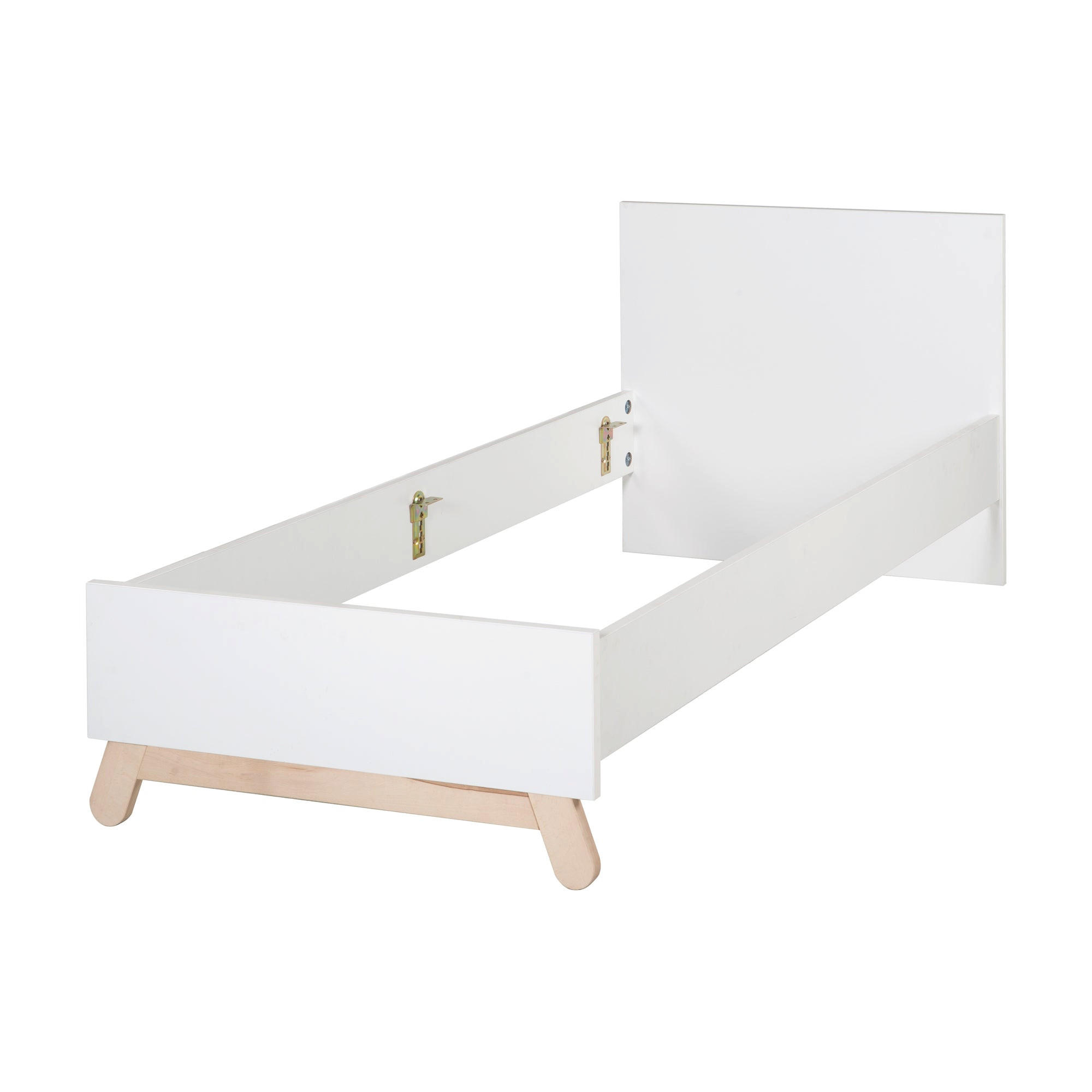 JUGENDBETT Clara 90x200 cm - Weiß, Holzwerkstoff (90/200cm) - Roba