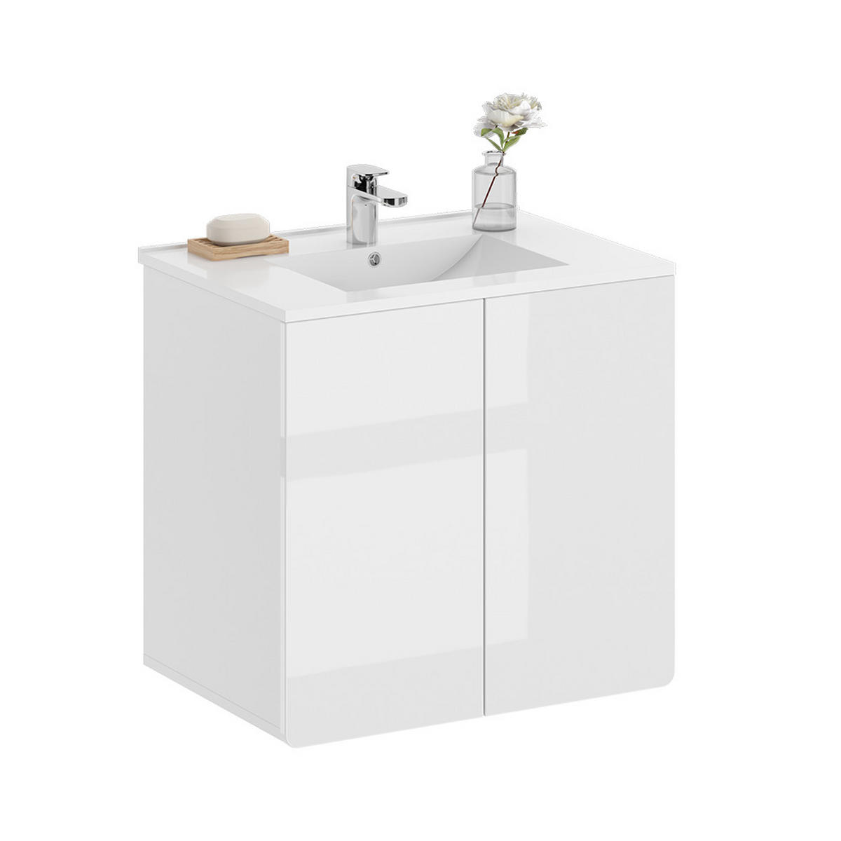 Weiß, Holzwerkstoff (61.8/57.8/44.8cm) - Vicco