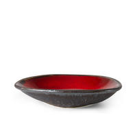 TIEFER TELLER PRIMA, Rot - Rot, Keramik (26/27/5cm) - KONSIMO®