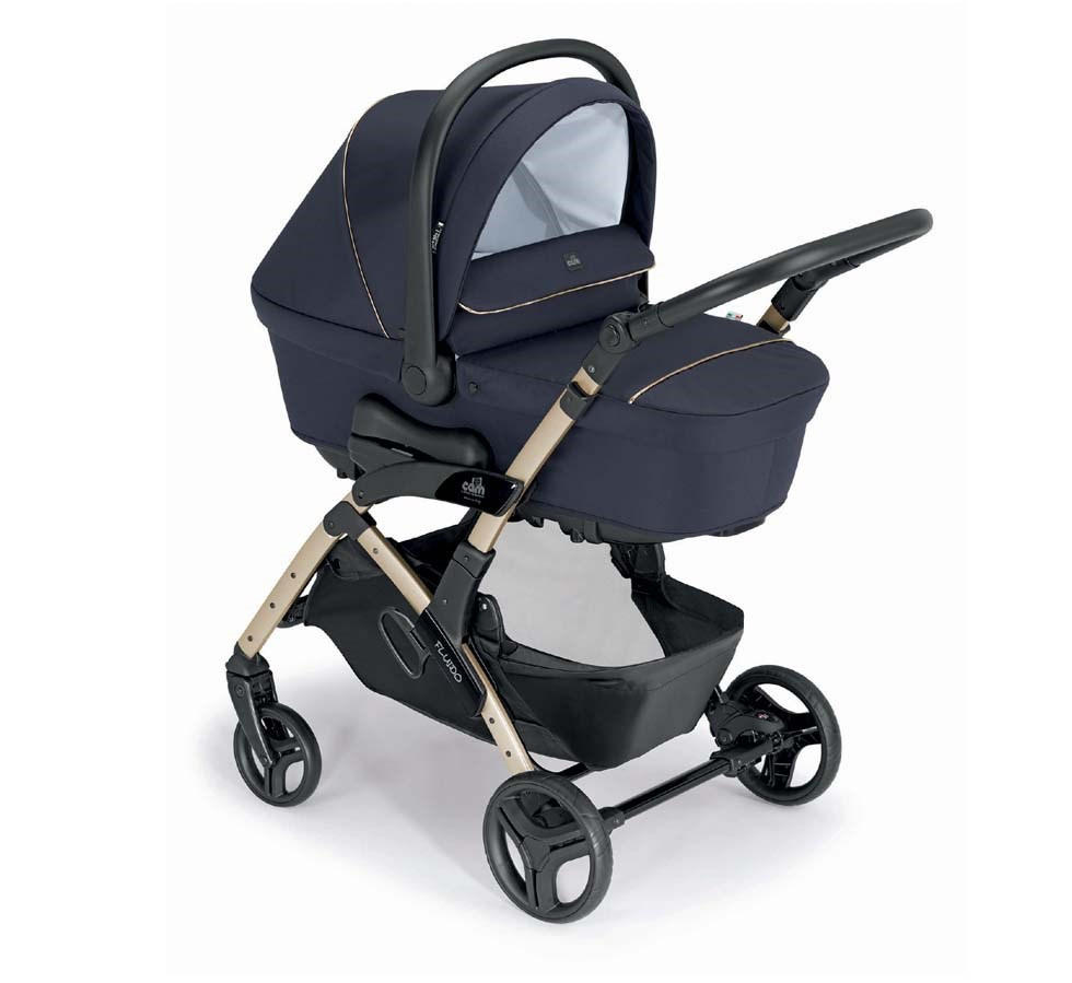 KOMBI-KINDERWAGEN Fluido Easy Kombi 2in1 - Blau, Kunststoff (907/507/564cm) - Cam il Mondo del Bambino S.p.A.