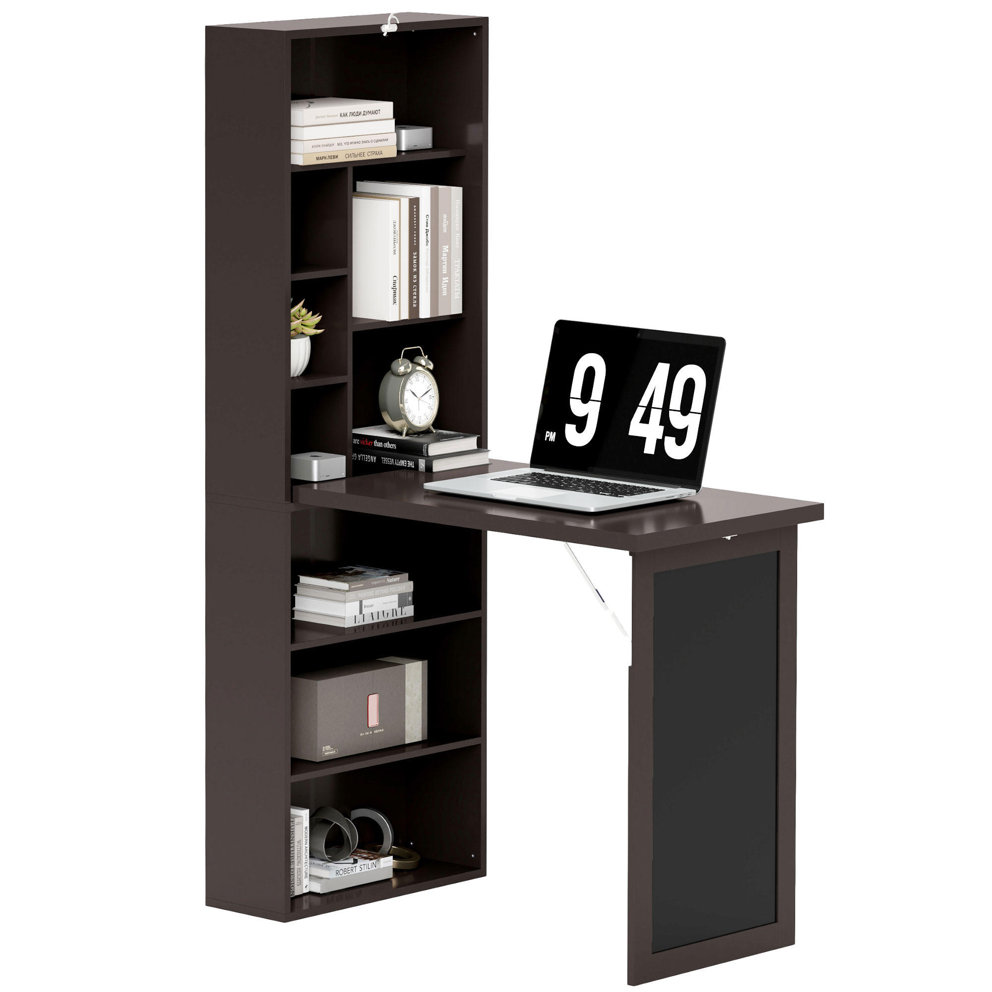 BÜROTISCH Braun 1 Stück - Braun, Holzwerkstoff (51/153/98cm) - GiPP
