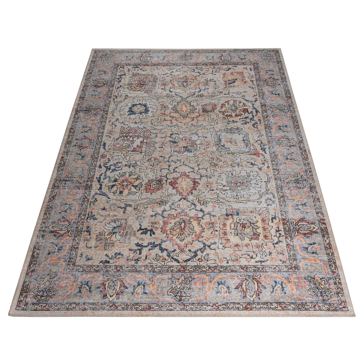TEPPICH DUBAI multicolor vintage 120/180 cm - Multicolor, Textil (120/180cm) - Tapiso