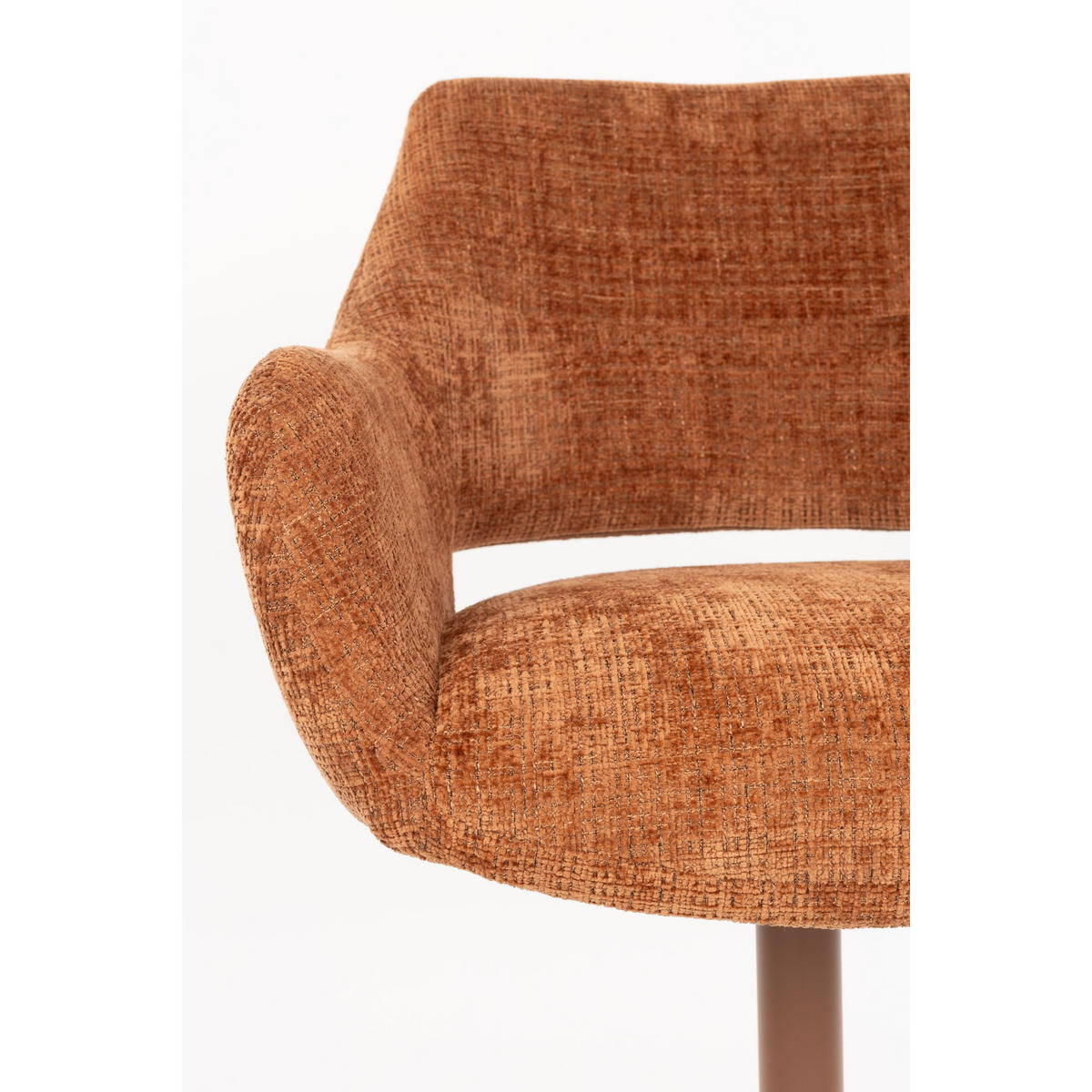 ESSZIMMERSTÜHLE Merel Armleuning Oranje - 2 er Set - Rot, Kunststoff (60/85/62cm) - Housecraft Living