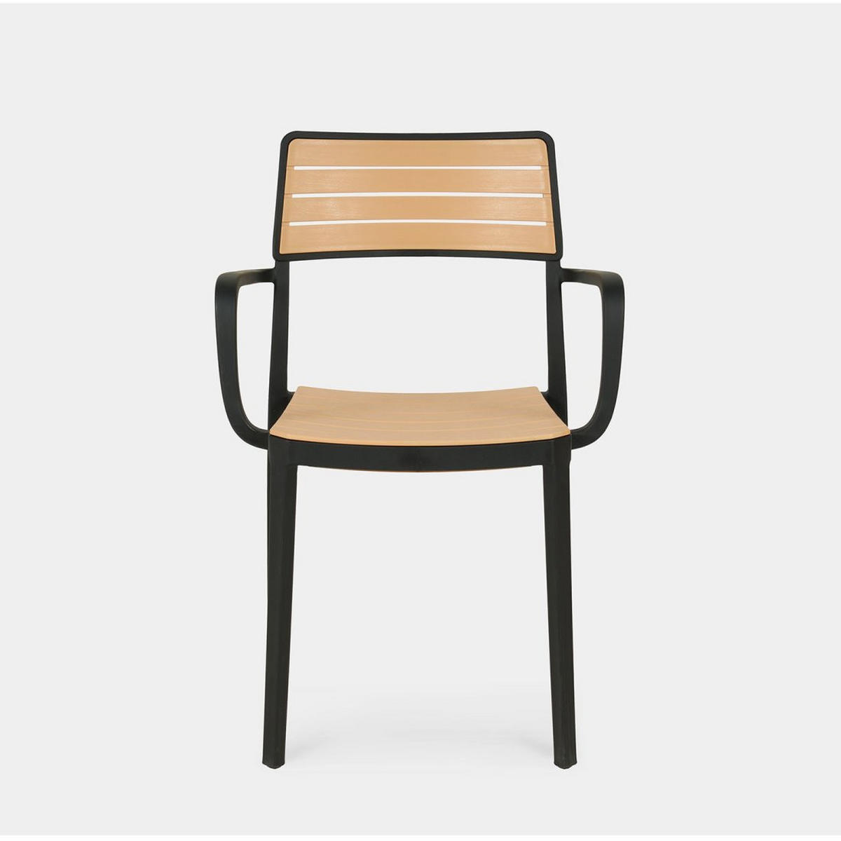 STUHL FÜR DRAUSSEN Hilda Zweifarbig 54 cm x 80 cm - Multicolor, Kunststoff (54/80/54cm)