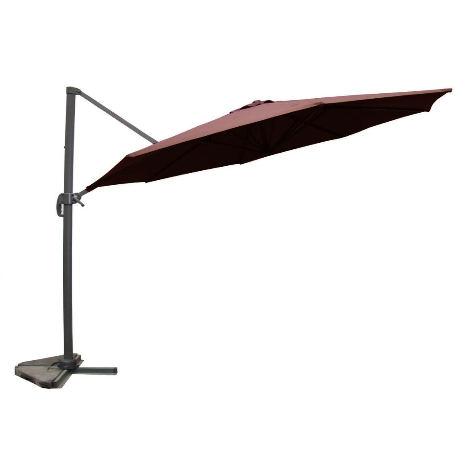 Concept Usine Sonnenschirm Braun 350x350 cm