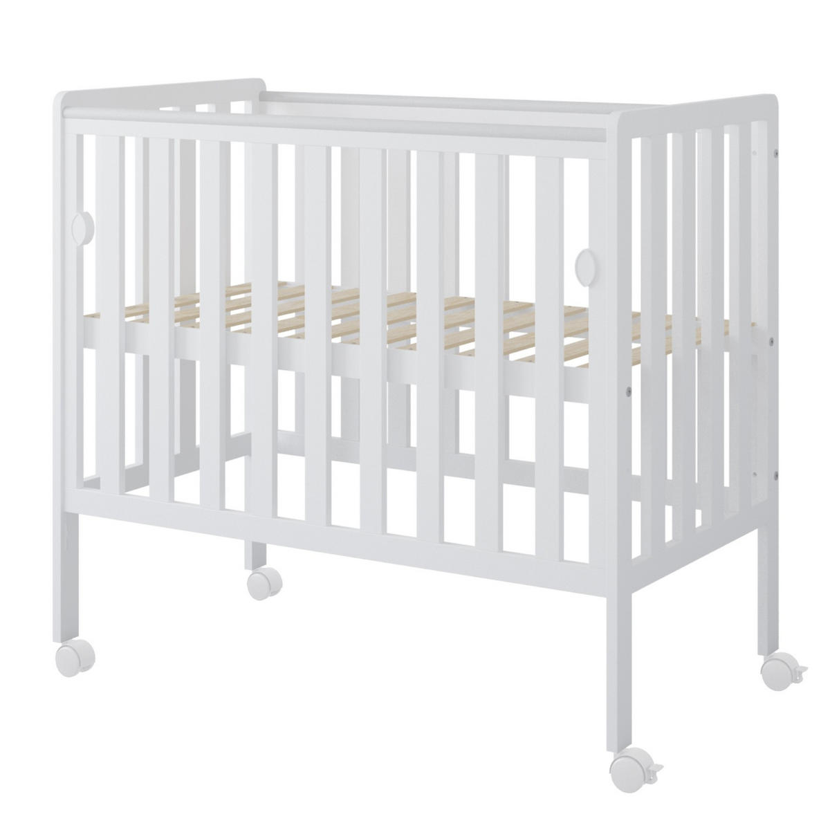 BEISTELLBETT BeBino Mini - Weiß, Holz (50/100cm) - kiki design