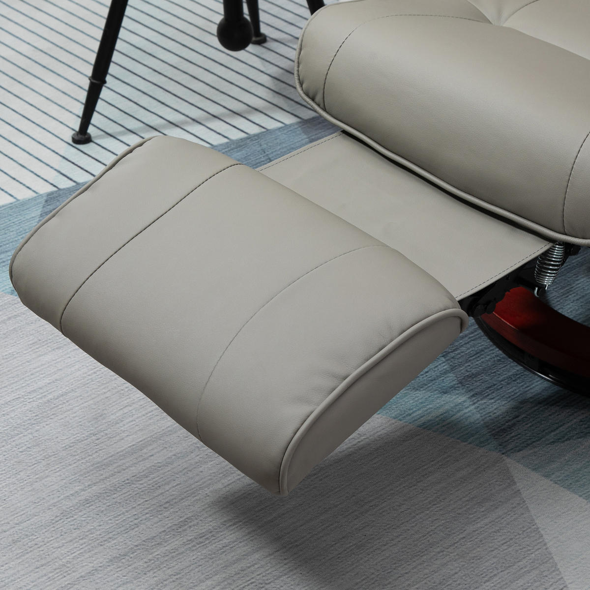 RELAXSESSEL DE-06291 360° drehbar, 145° neigbar Grau - Grau, Metall (87/100/78cm) - ComfortXL