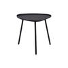 BEISTELLTISCH Boaz 44/44/43 cm - Schwarz, Metall (44/44/43cm) - Leitmotiv