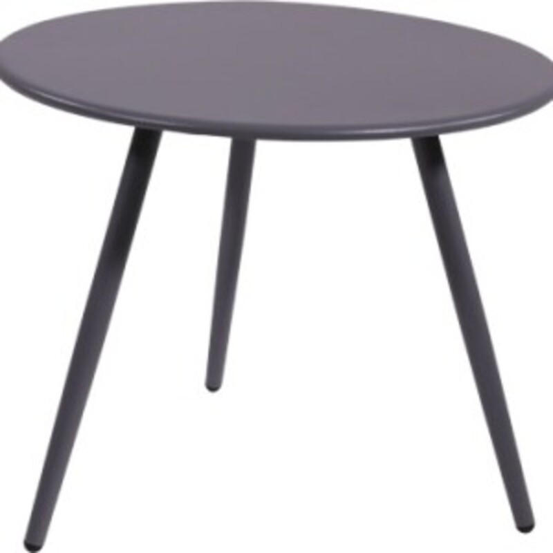 BEISTELLTISCH Rafael - Mehrfarbig - 45/45/35 cm - Multicolor, Metall (45/45/35cm) - Lesli Living