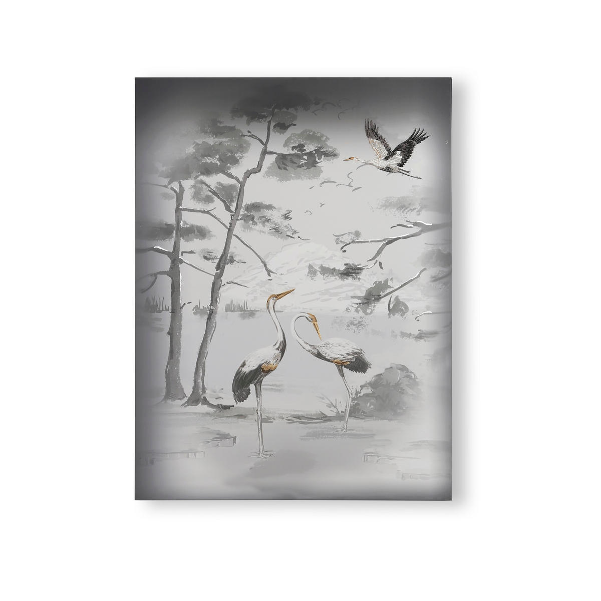 LEINWANDBILD Tierwelt - 80x60cm - Grau, Holzwerkstoff (60/3cm) - Graham & Brown