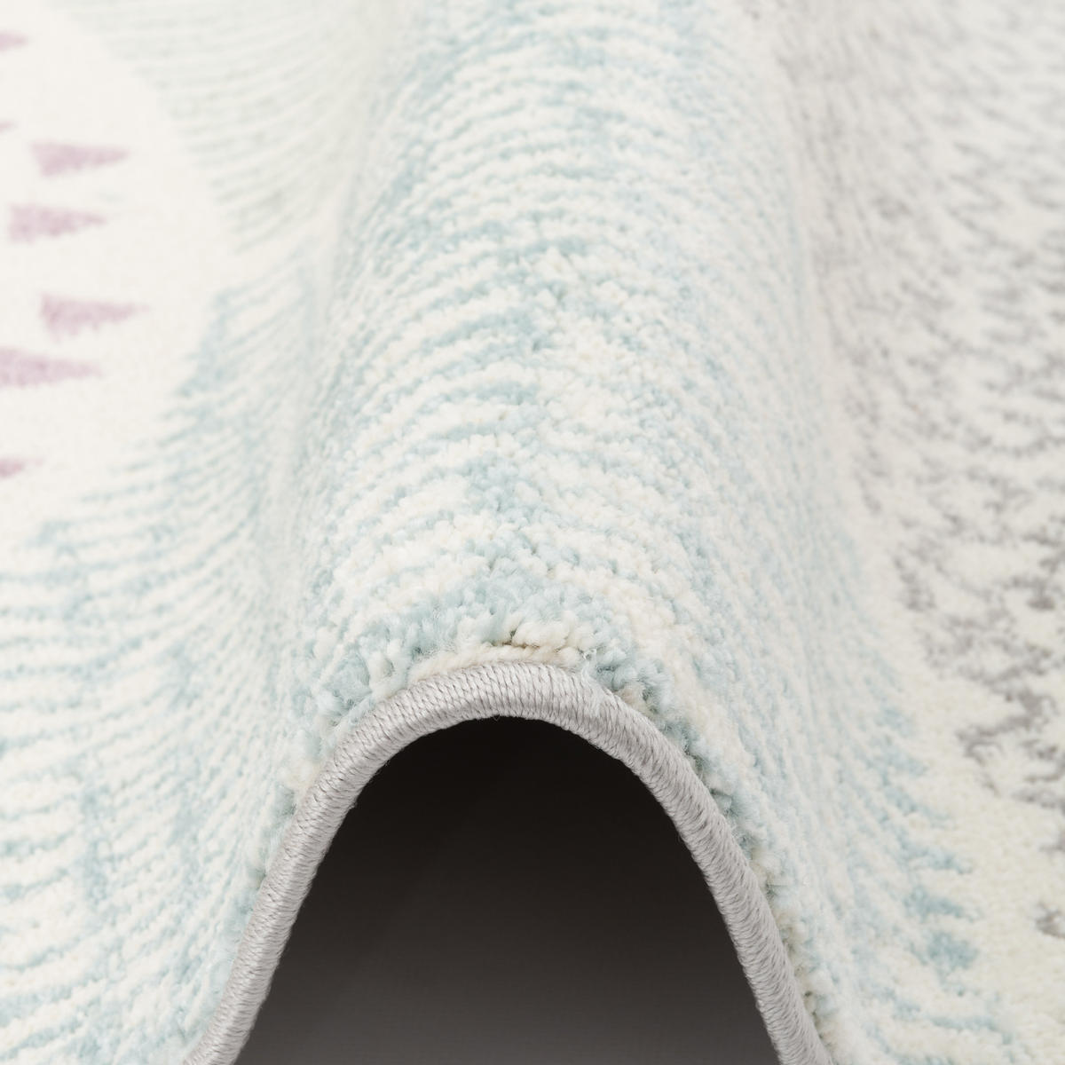 KINDER TEPPICH SOFTSTAR KIDS FANTASY RUND - Multicolor, Textil (120/120cm) - Pergamon