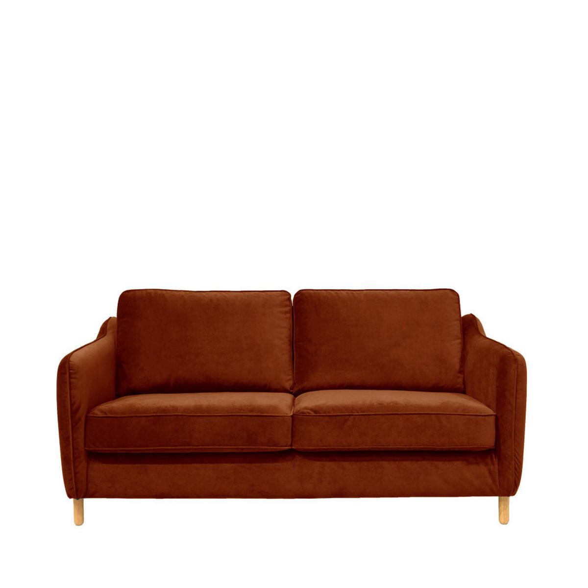 BETTSOFA - Rost - Rostfarben, Textil (162/85/97cm) - Drawer