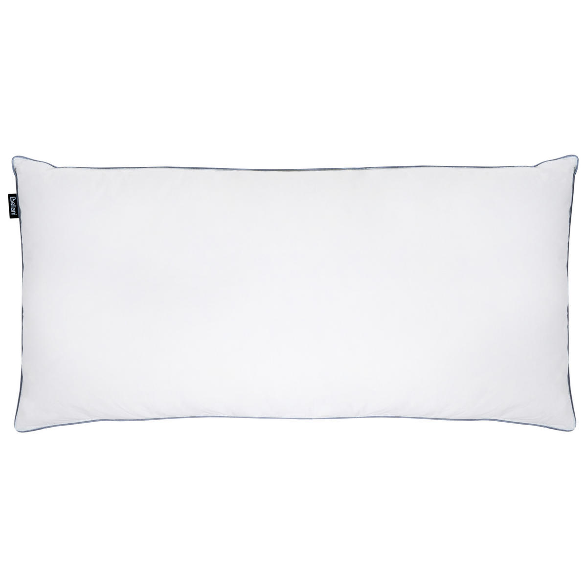 KOPFKISSEN Weiß Hoch 40/80 cm Teide - Weiß, Naturmaterialen (80/40cm) - Beliani