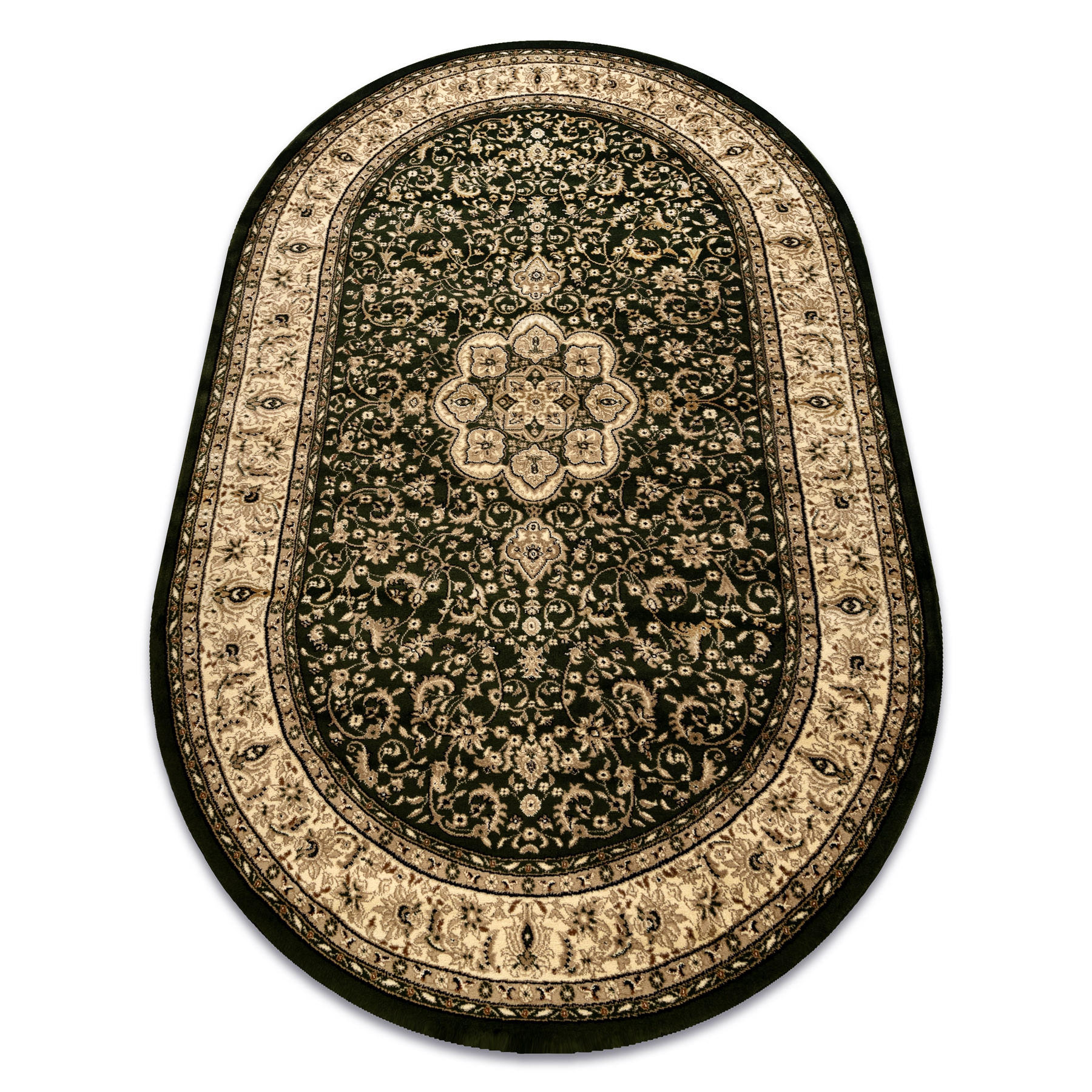 TEPPICH Royal 100/180 cm - Pastellgrün, Textil (100/180cm) - rugsX