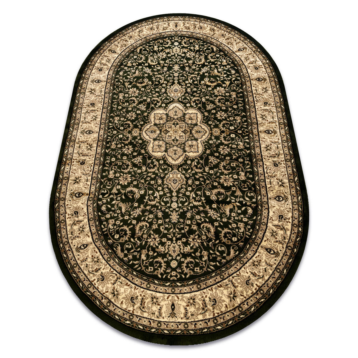 TEPPICH Royal 100/180 cm - Pastellgrün, Textil (100/180cm) - rugsX