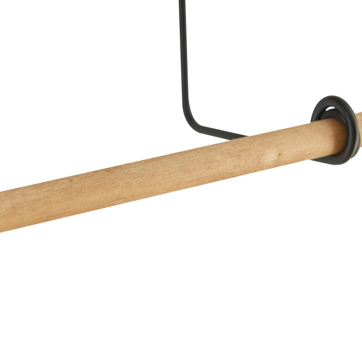 BADEZIMMERREGAL Slangerup - Schwarz/Braun, Holzwerkstoff/Metall (33/16/10cm) - [en.casa]