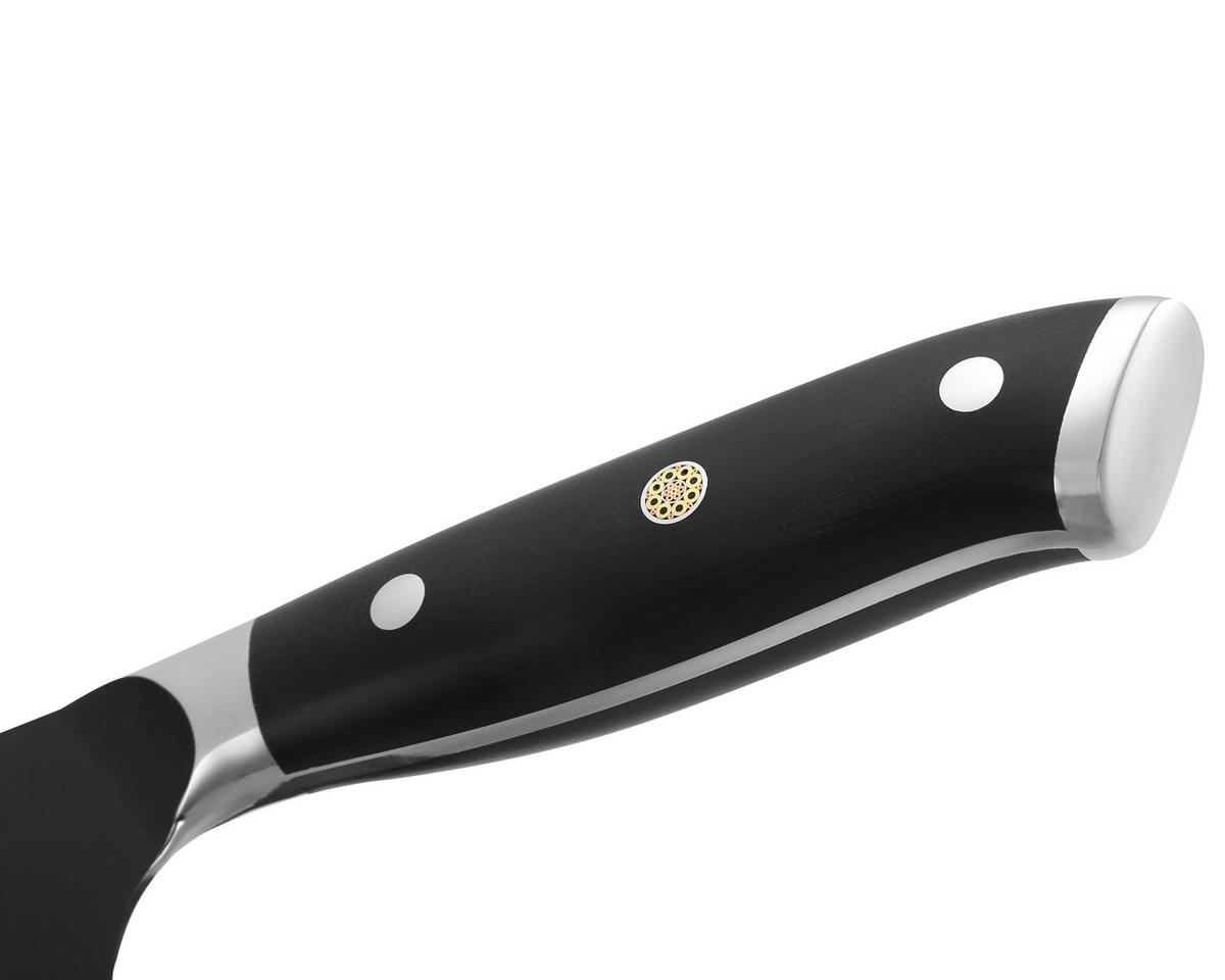 NAKIRIMESSER 17 cm - Schwarz, Metall (30cm) - Wakoli