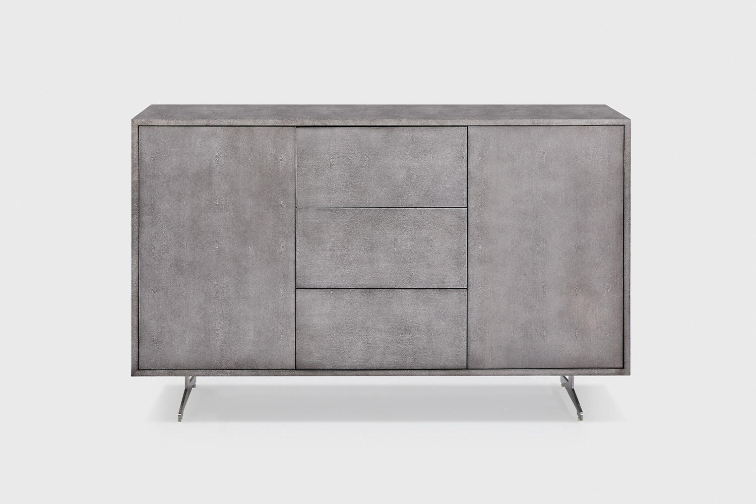 SIDEBOARD GALA Grau Holz - Grau, Holz/Holzwerkstoff (140/85/40cm) - KAWOLA