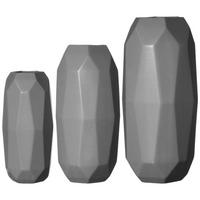 VASEN Terni grau 3er Set - Grau, Keramik (1cm) - Ritzenhoff Breker