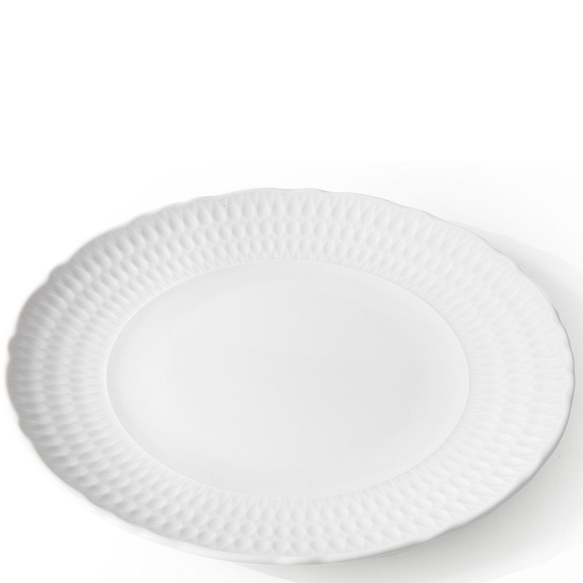 TELLER-SET SPEISETELLER CMIELOW SOFIA 6-tlg aus Porzellan - Weiß, Keramik (26cm) - KONSIMO®