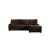 ECKSOFA MOS L Cosmic 800 Rechts mit Schlaffunktion - Braun, Textil (200/143cm) - Bedante
