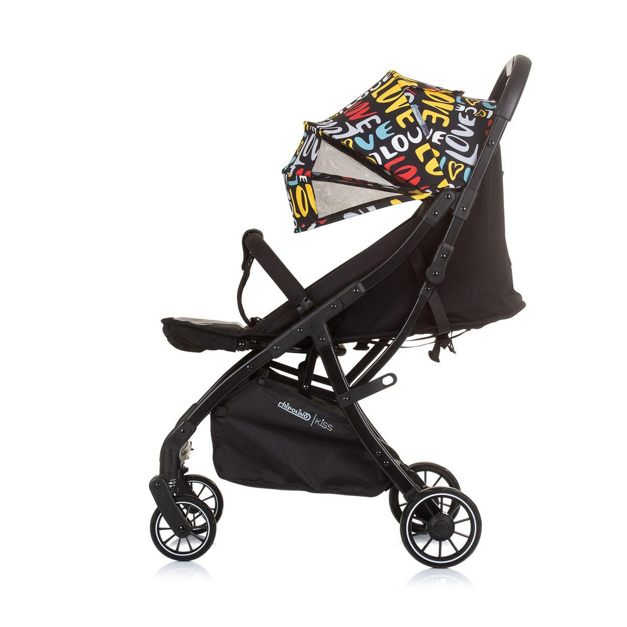 BUGGY Kiss klappbar bunt Getränkehalter verstellbar bis 22 kg - Multicolor, Metall (75/50/103cm) - Chipolino