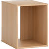 BOX groß INTO - Beige, Holzwerkstoff (42/37.5/29cm) - Vox Möbel