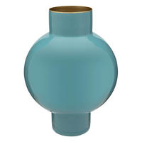 VASE Metal small sea grün 18x24 cm - Hellgrün, Metall (24cm) - Pip Studio