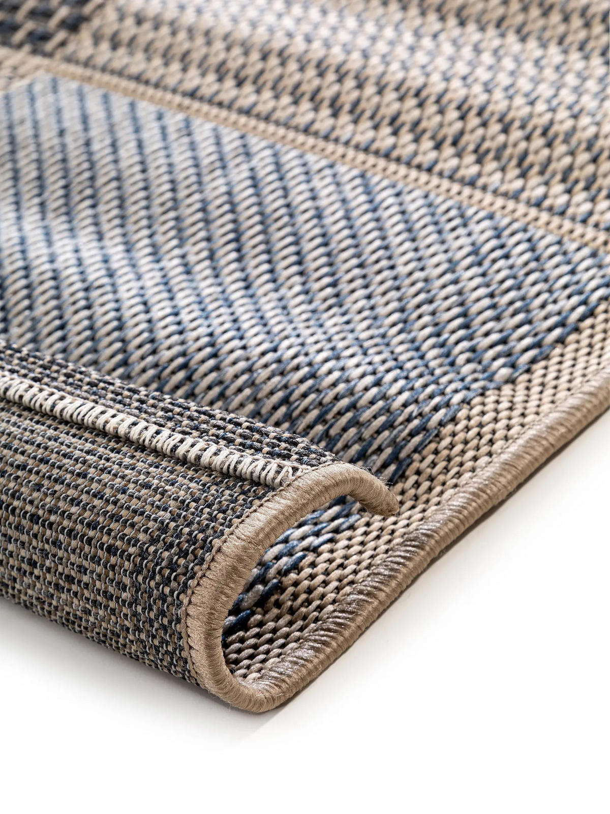 OUTDOORTEPPICH River Blau 200x285 cm - Blau, Textil (200/285cm) - benuta Nest