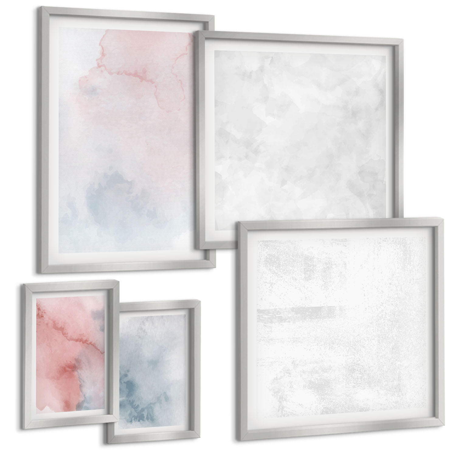 Tulup Bilder Silber 40x60 cm