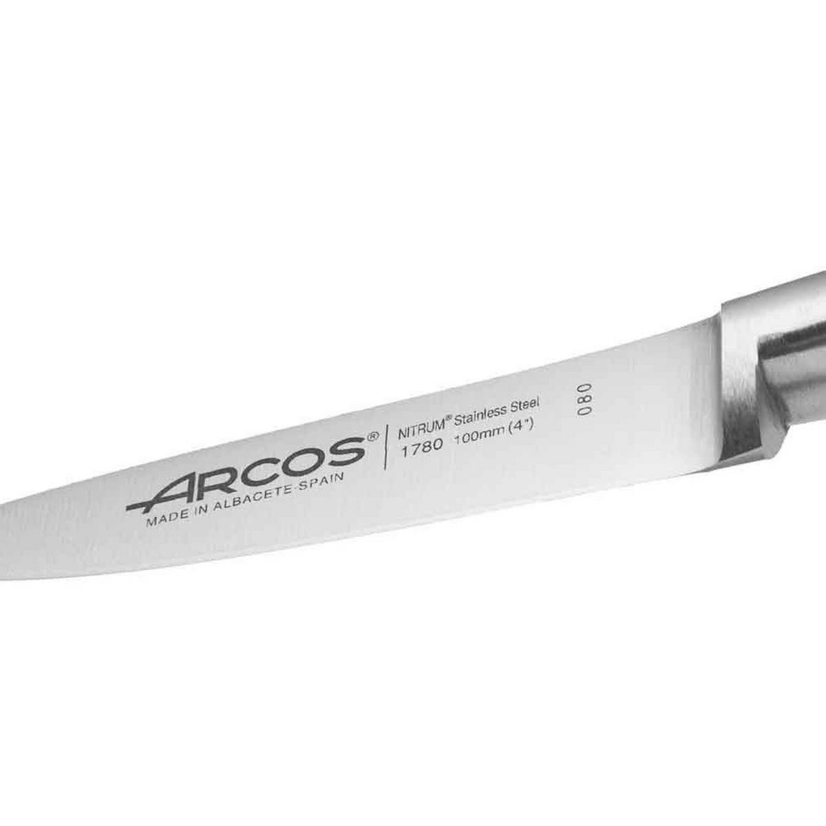 GEMÜSEMESSER Silber 20/3/20 cm 178000 - Silberfarben, Metall (20cm) - Arcos