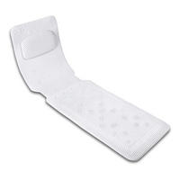 BADEWANNENKISSEN , mit 3D-Air-Mesh-Kissen - Weiß, Kunststoff (36/125cm) - BELZ