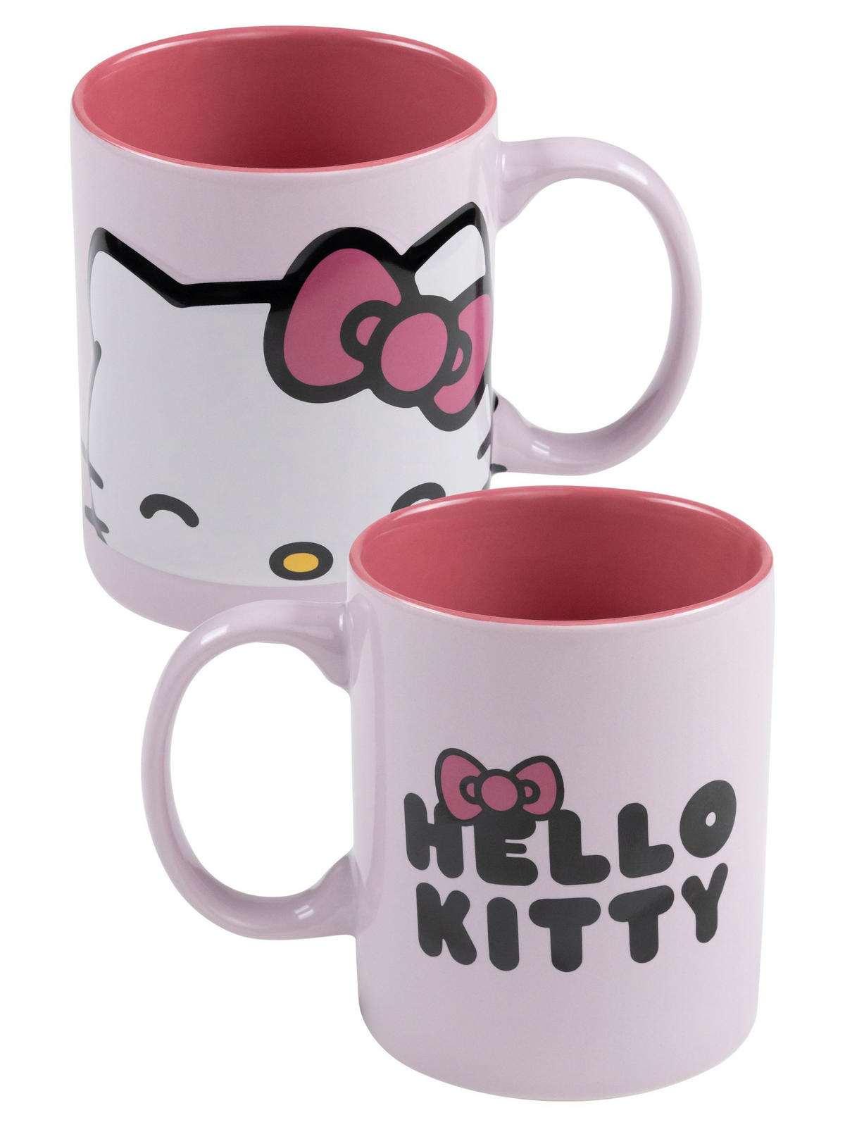 KAFFEEBECHER Hello Kitty 3D Rosa 320 ml - Multicolor, Keramik (0.32L) - Hello Kitty