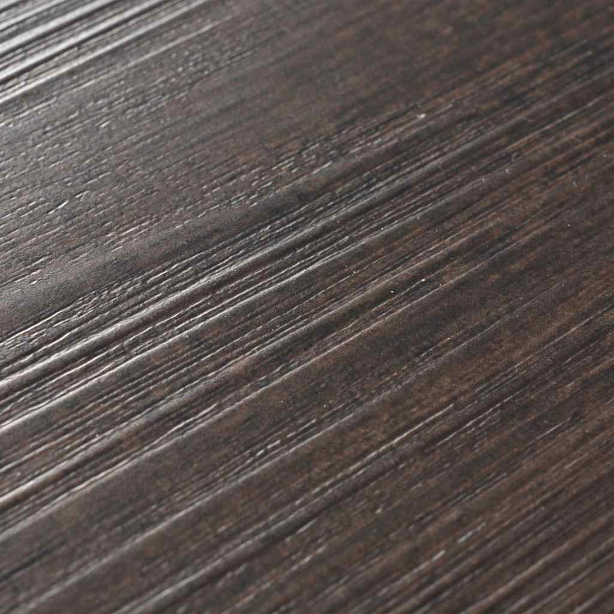 VINYLBODEN PVC-Dielen selbstklebend 2mm Stärke Laminat Viny Dunkelbraun 2,51 m² - Dunkelbraun, Holzwerkstoff (91.5/15.2/0.2cm) - DELUKE