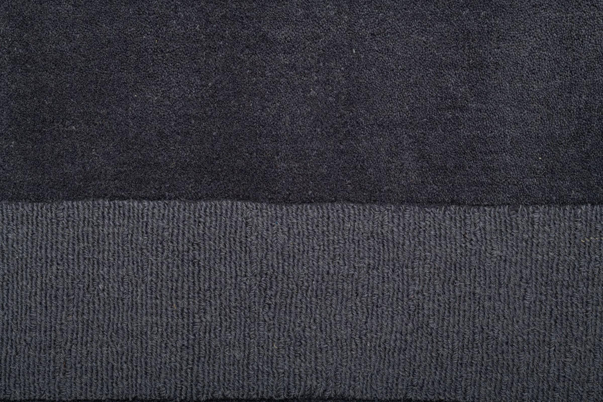 HANDTUFT-TEPPICH Usedom 160x230 cm - Anthrazit, Textil (160/230cm) - THEKO